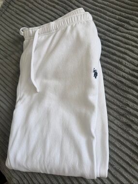 U.S. Polo Assn. White Jogger pants